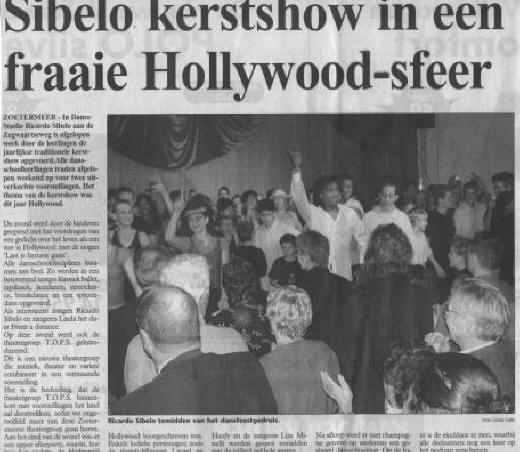 Kerstshow 2005 Ricardo Sibelo