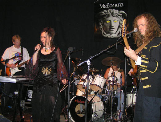 Rockband Medusa in de Boerderij 2005